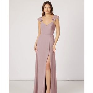 Azazie - Maxi Dress Size “A2” - Vintage Mauve [NWTG]